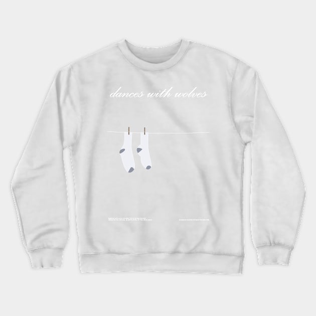 Dances with wolves Crewneck Sweatshirt by gimbri